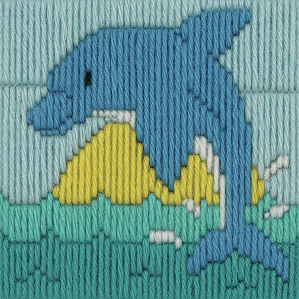 My First Long Stitch Kit: Dolphin