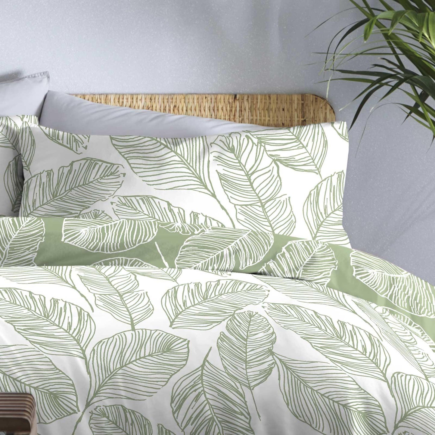 Matteo Duvet Cover Set - Green