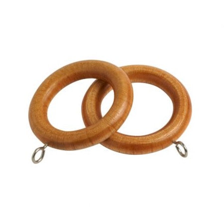 Victory Wood Rings Pk 6 - Antique Pine