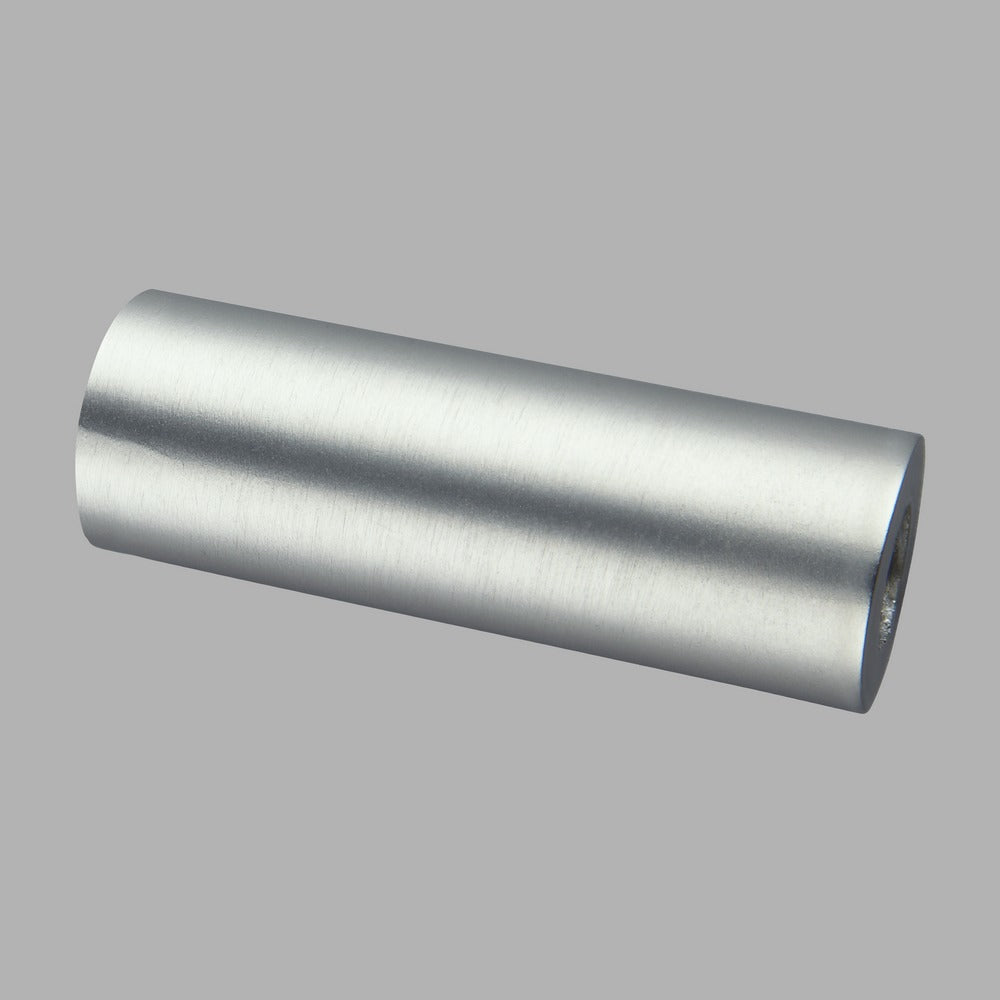 Cylinder Cord Pull - Brushed Steel