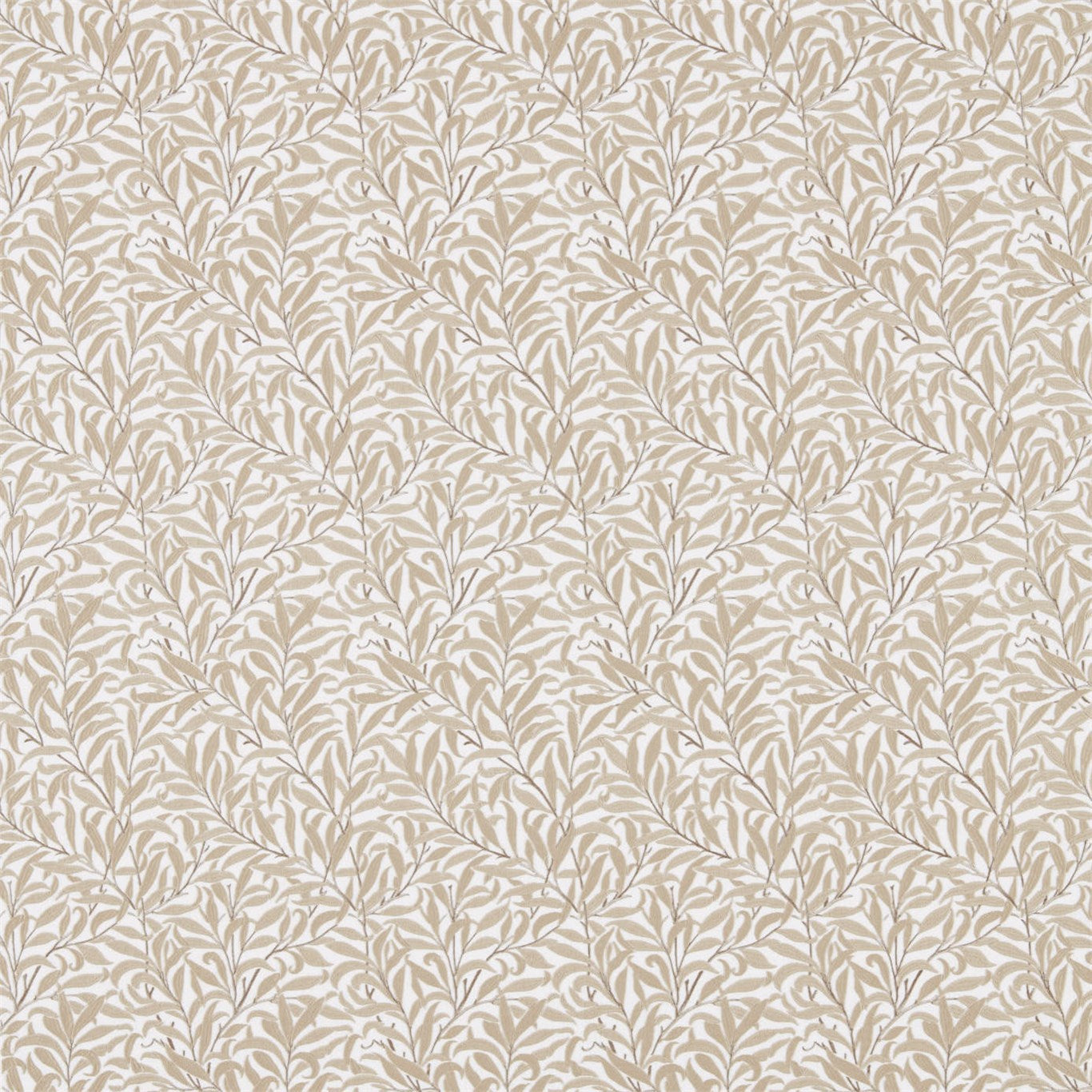 Pure Willow Boughs Embroidery Fabric