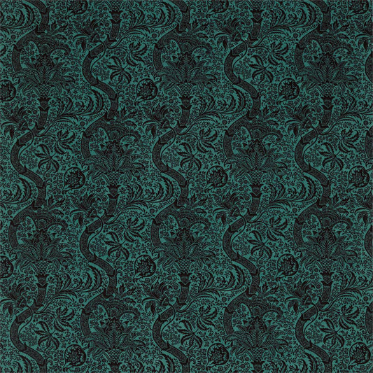 Indian Flock Velvet Fabric