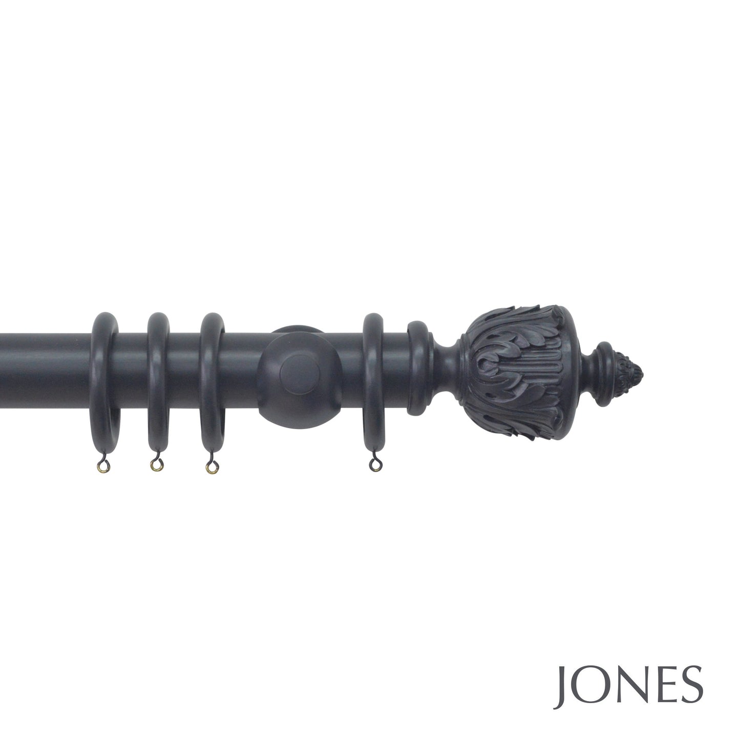 Estate Acanthus Pole Set - Basalt