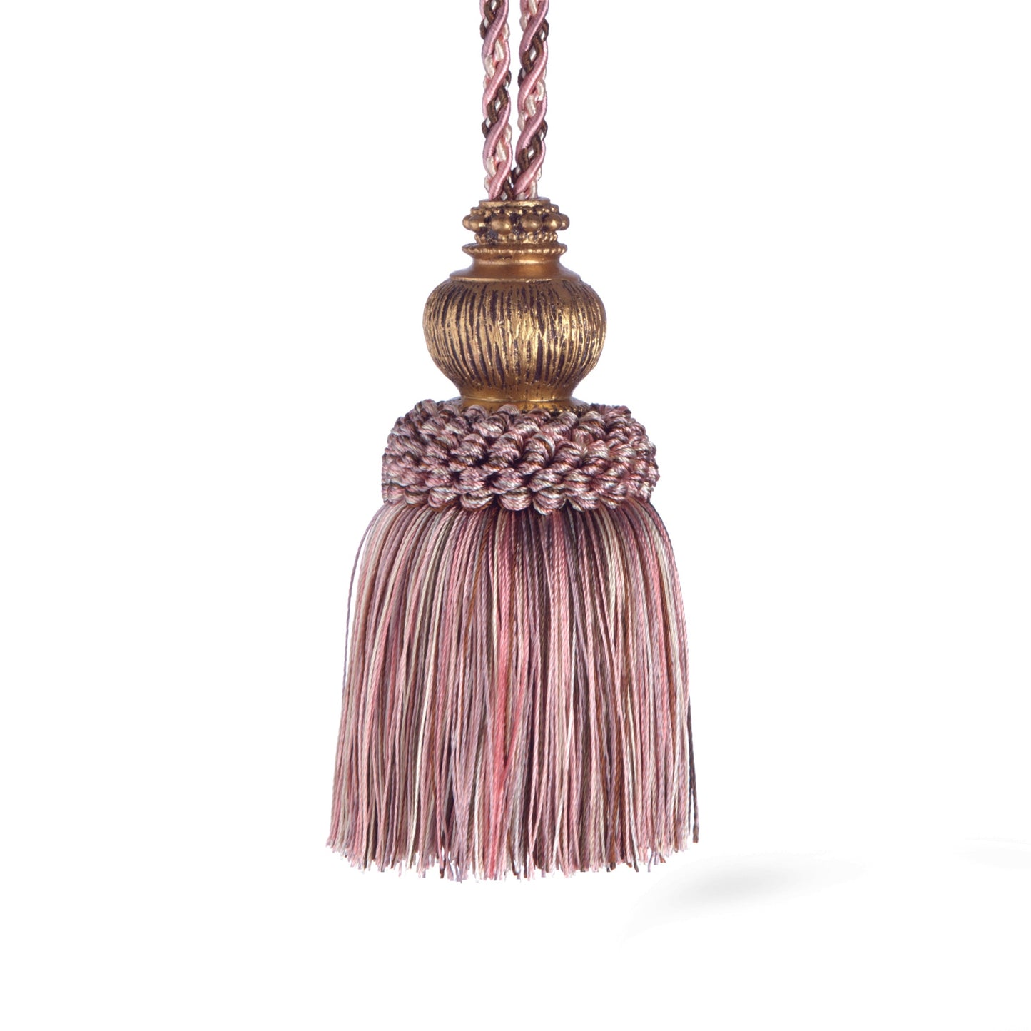 Florentine Key Tassel - Chalk Pink