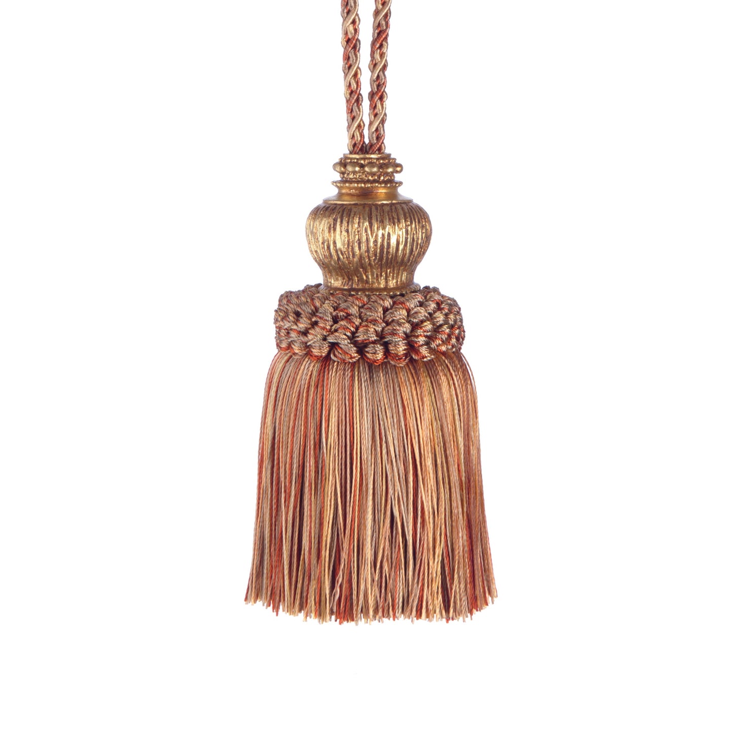 Florentine Key Tassel - Terracotta