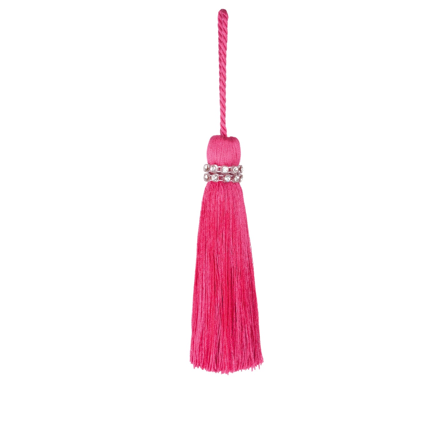 Tiffany Key Tassel - Cerise