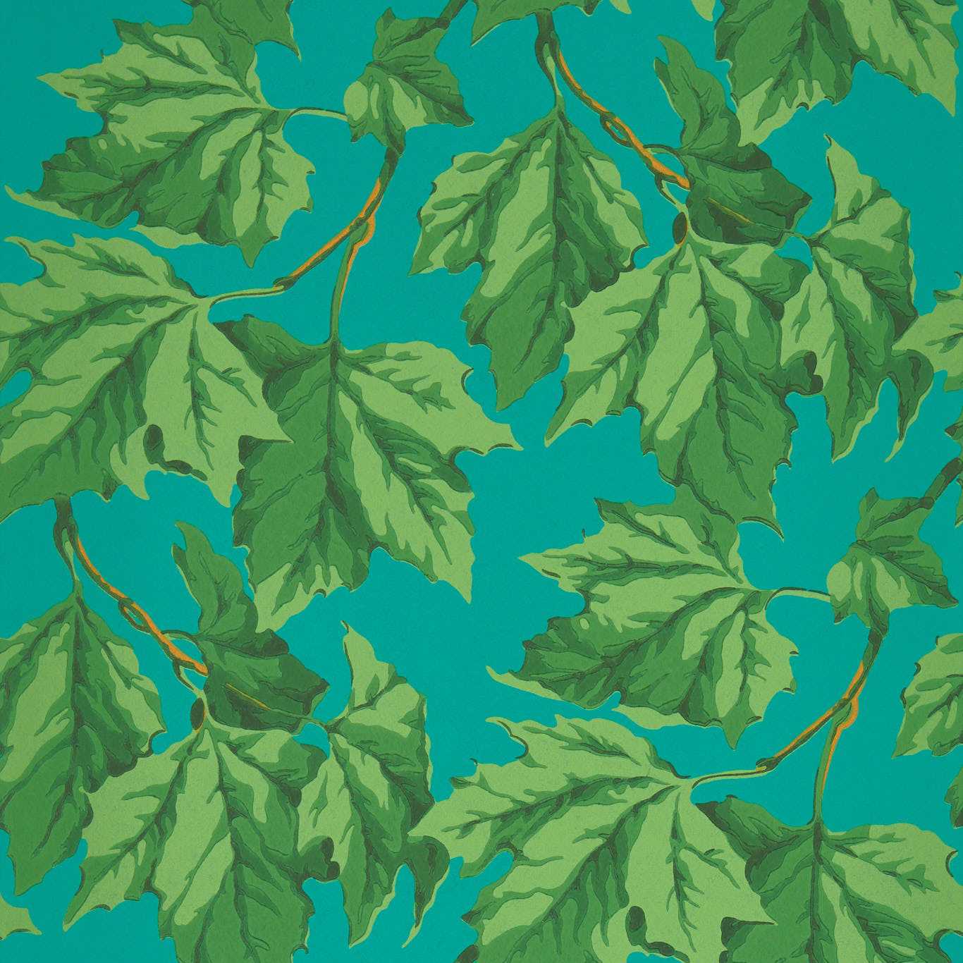 Dappled Leaf Wallpaper