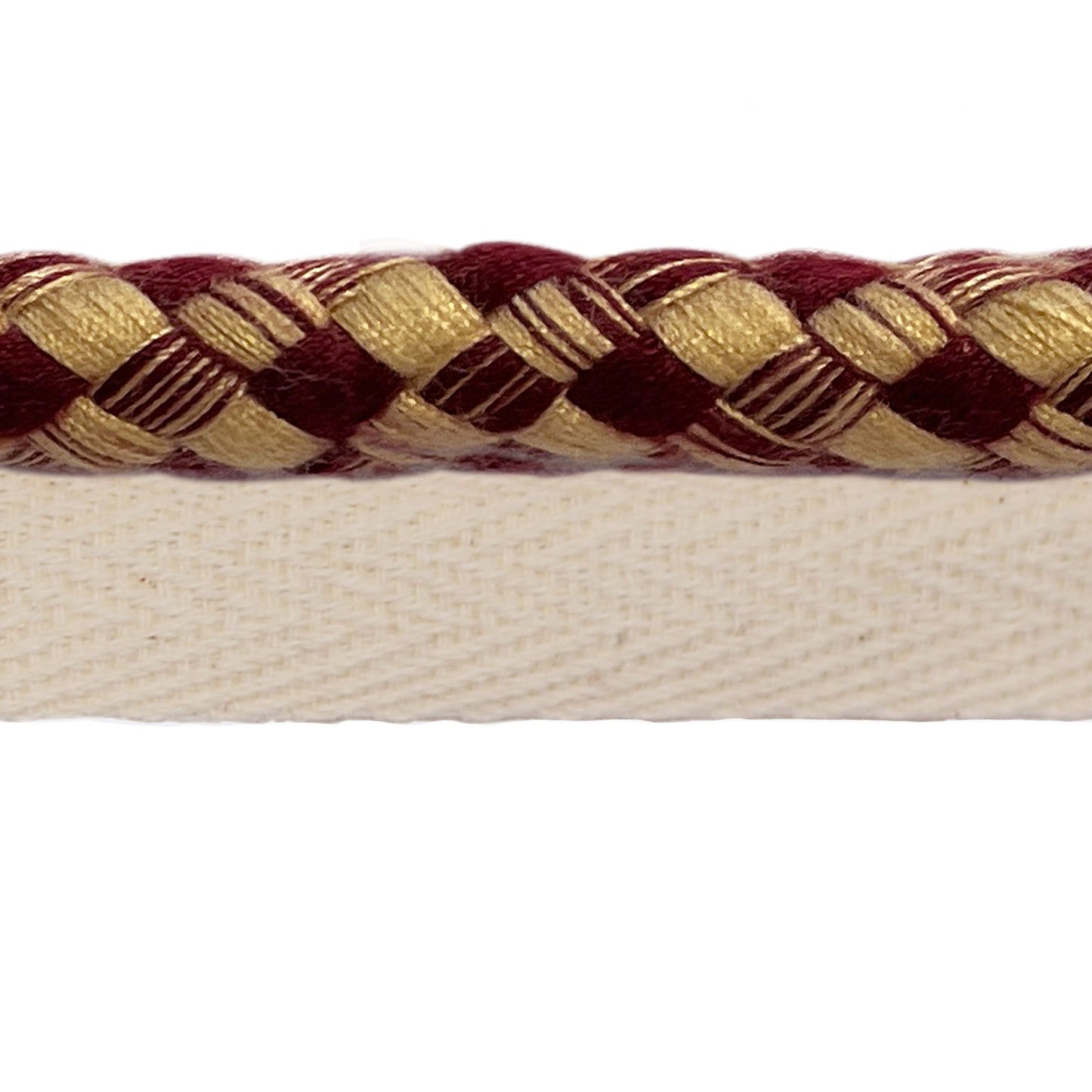 Flanged Cord - Cranberry