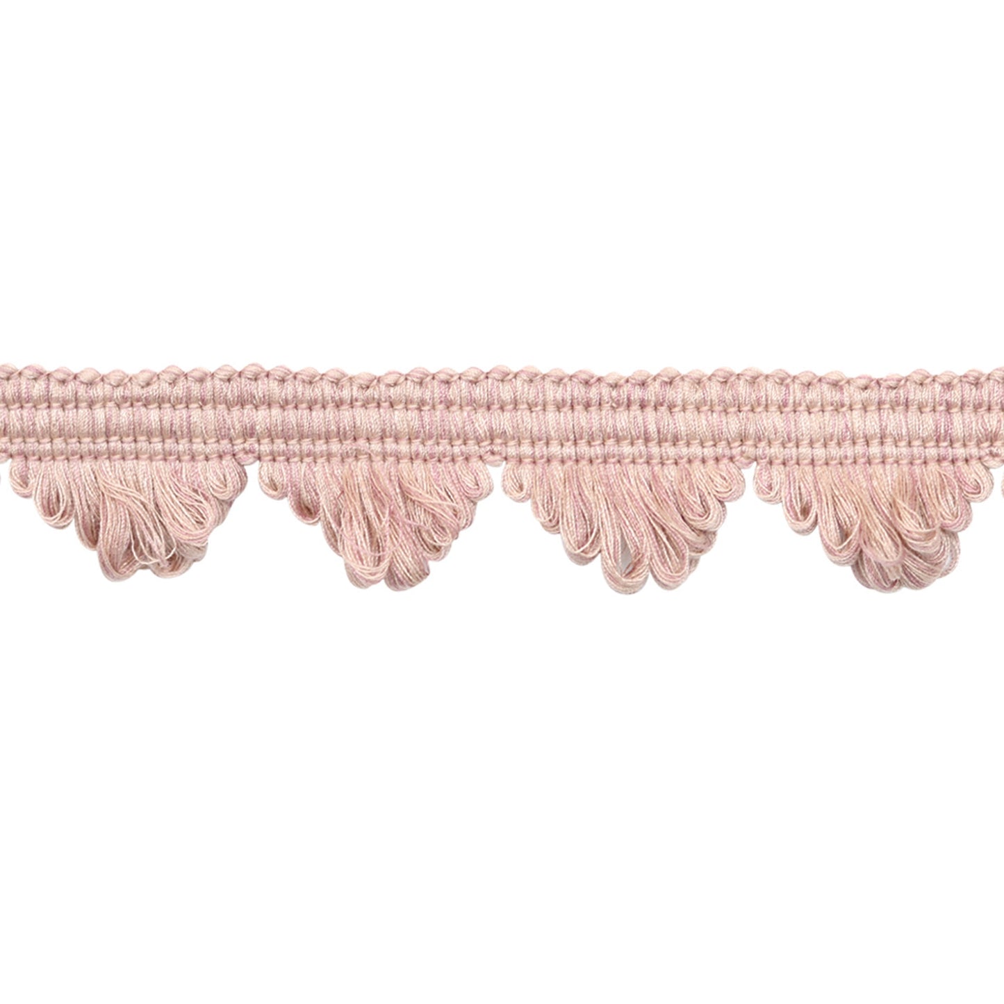 Fan Edge Braid - Blush