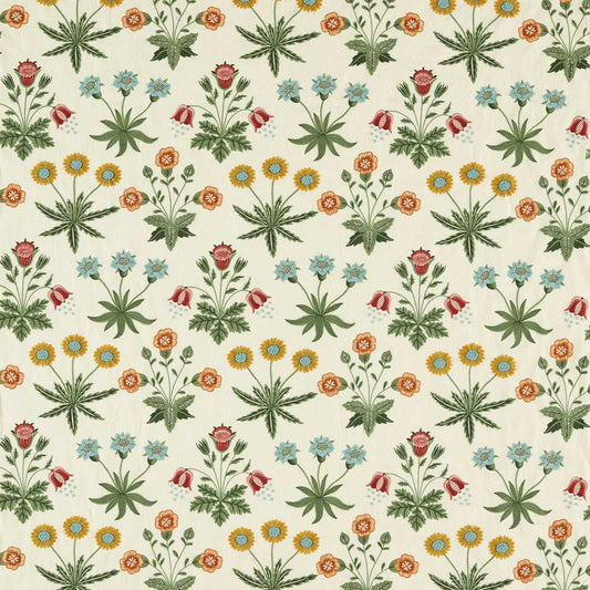 Daisy Embroidery Fabric