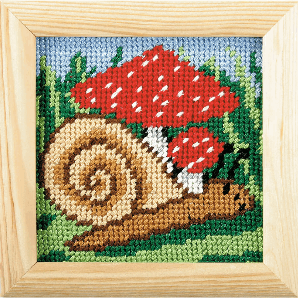 My First Embroidery Kit: Snail