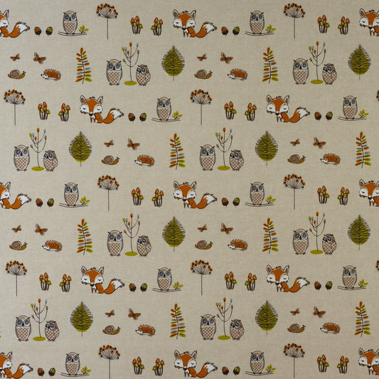 Woodland Fox  Fabric