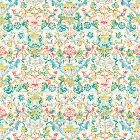 Pompadour Print Wallpaper