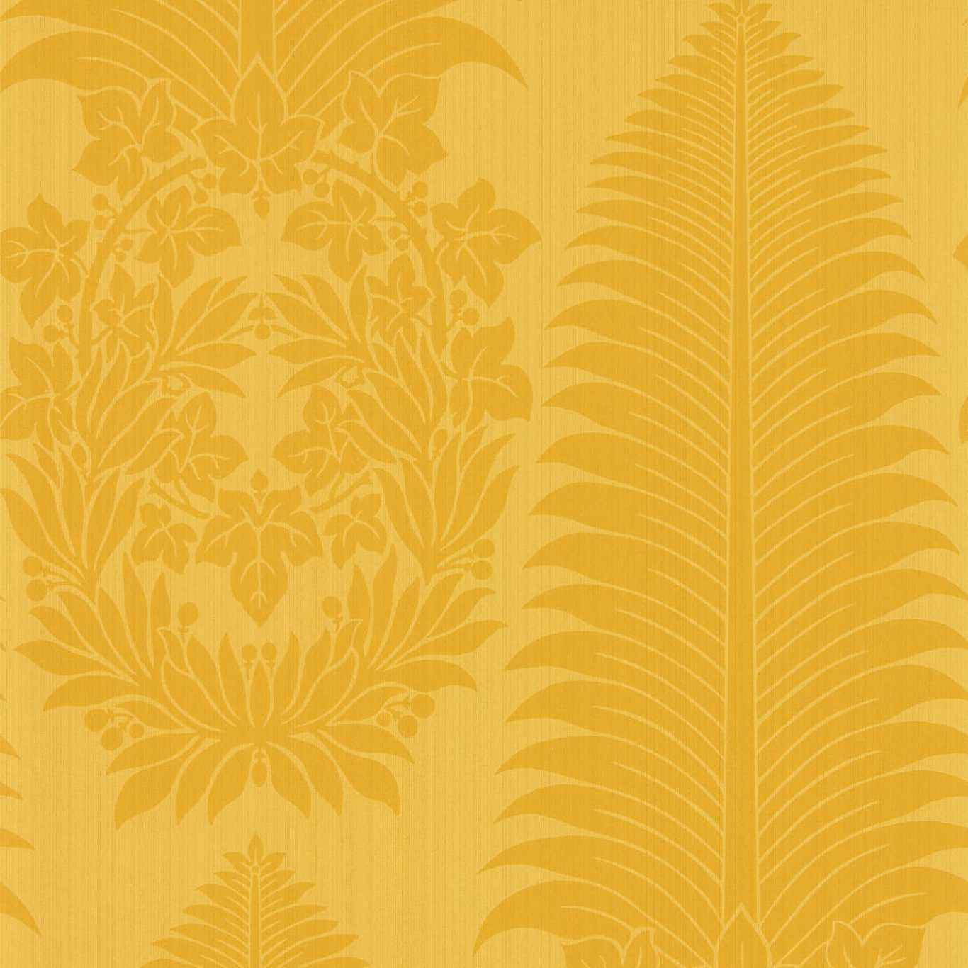 Marsden's Palm Damask Wallpaper