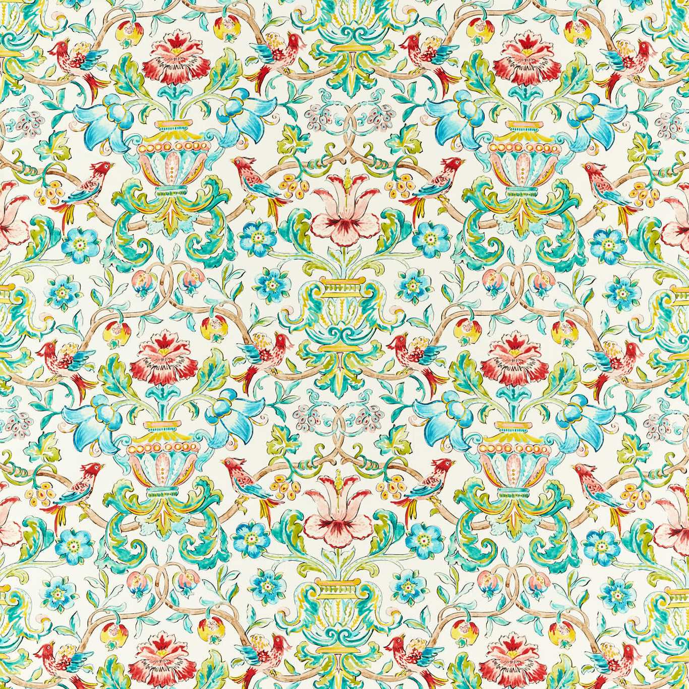 Pompadour Print Fabric