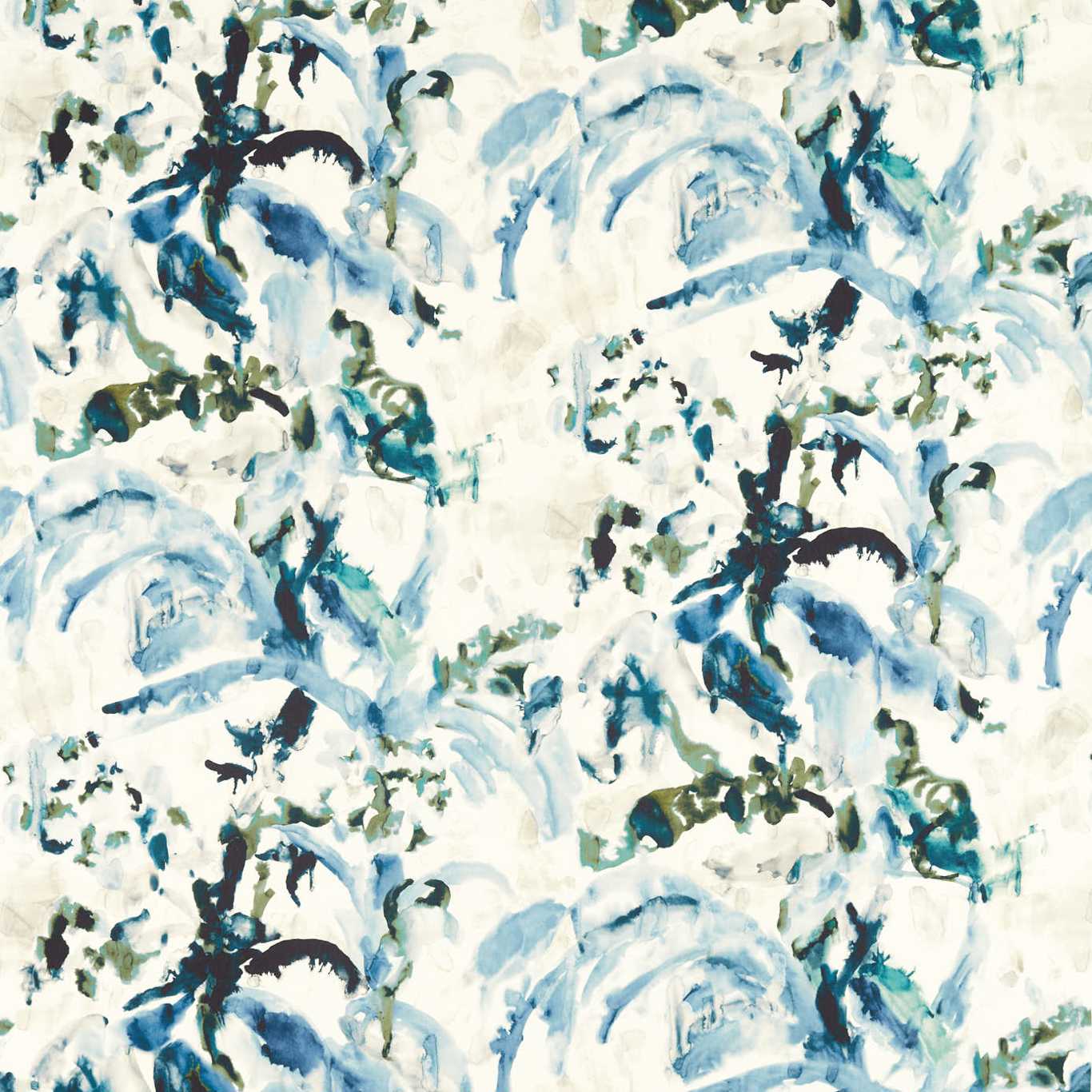 Long Water Botanical Fabric