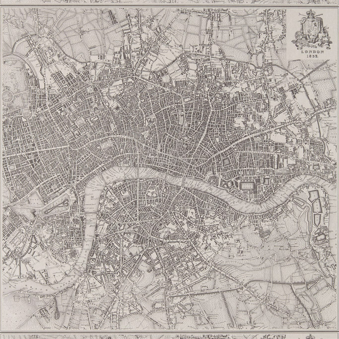 London 1832 Wallpaper