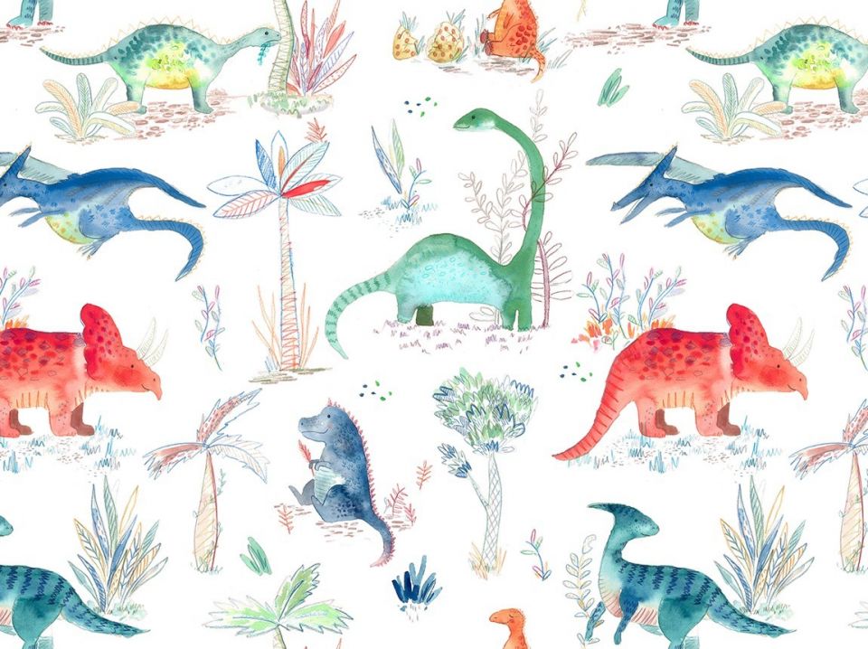 Dinos Fabric