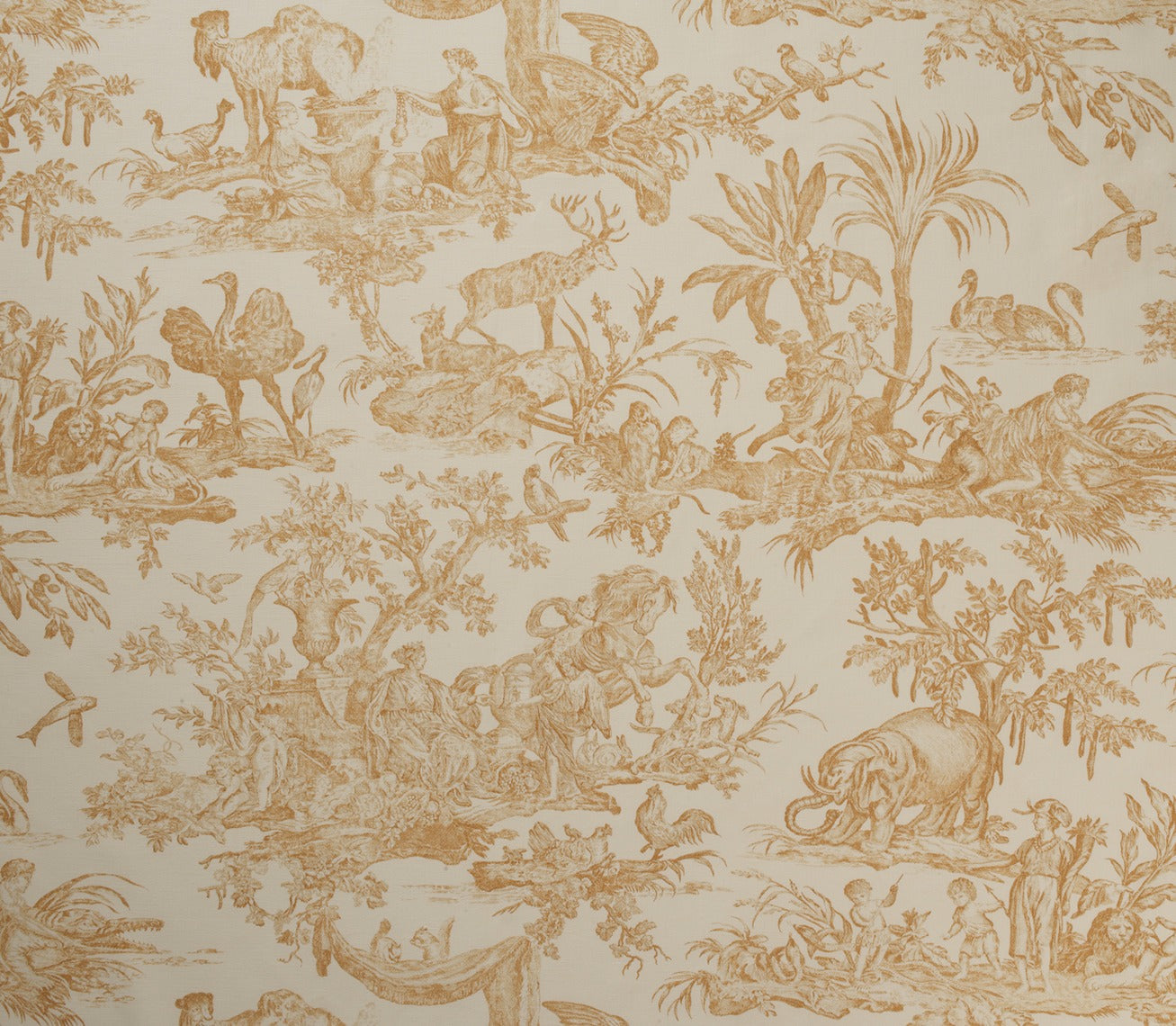 Four Continents Toile Fabric