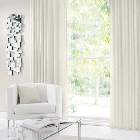 Bordo Beige Voile Panel