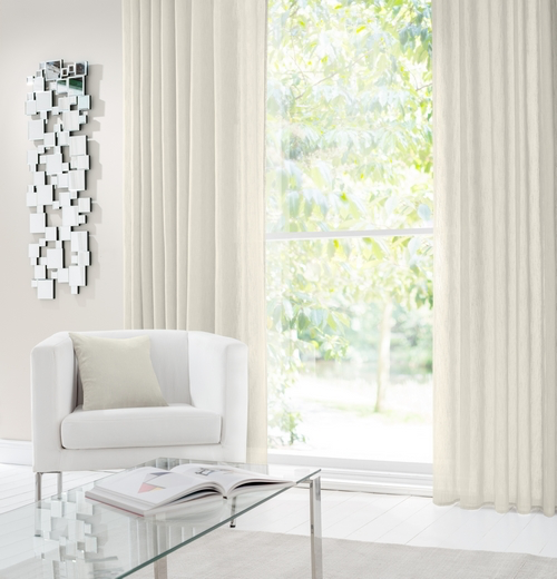 Bordo Beige Voile Panel