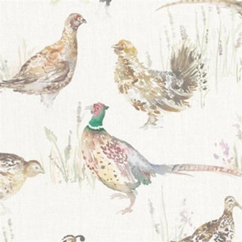 Game Birds Fabric