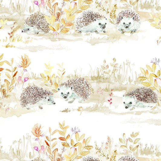 Mr And Mrs Hedgehog Fabric