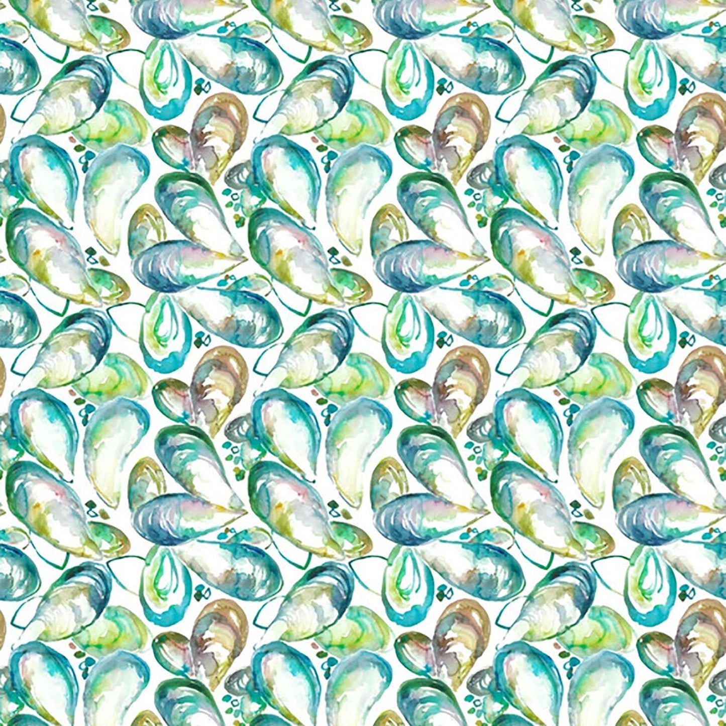 Mussel Shells Fabric