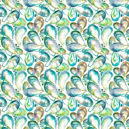 Mussel Shells Fabric