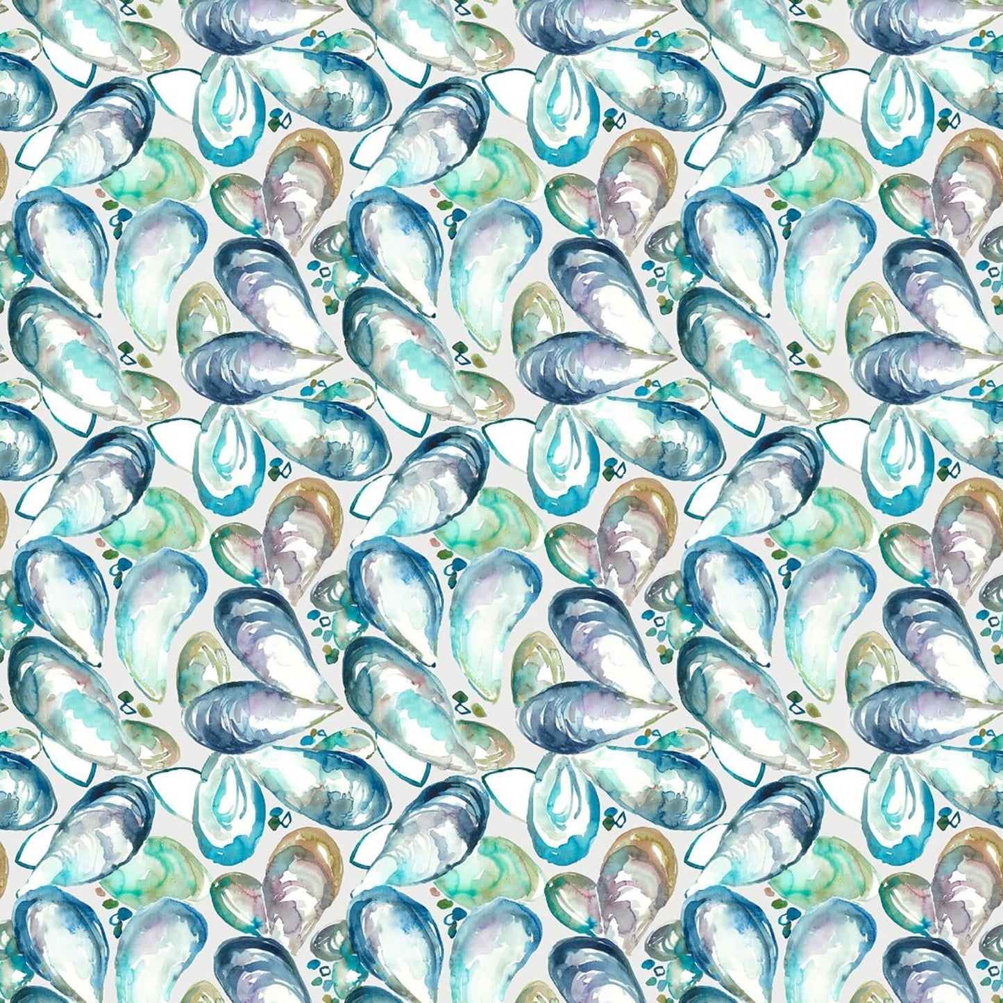 Mussel Shells Fabric