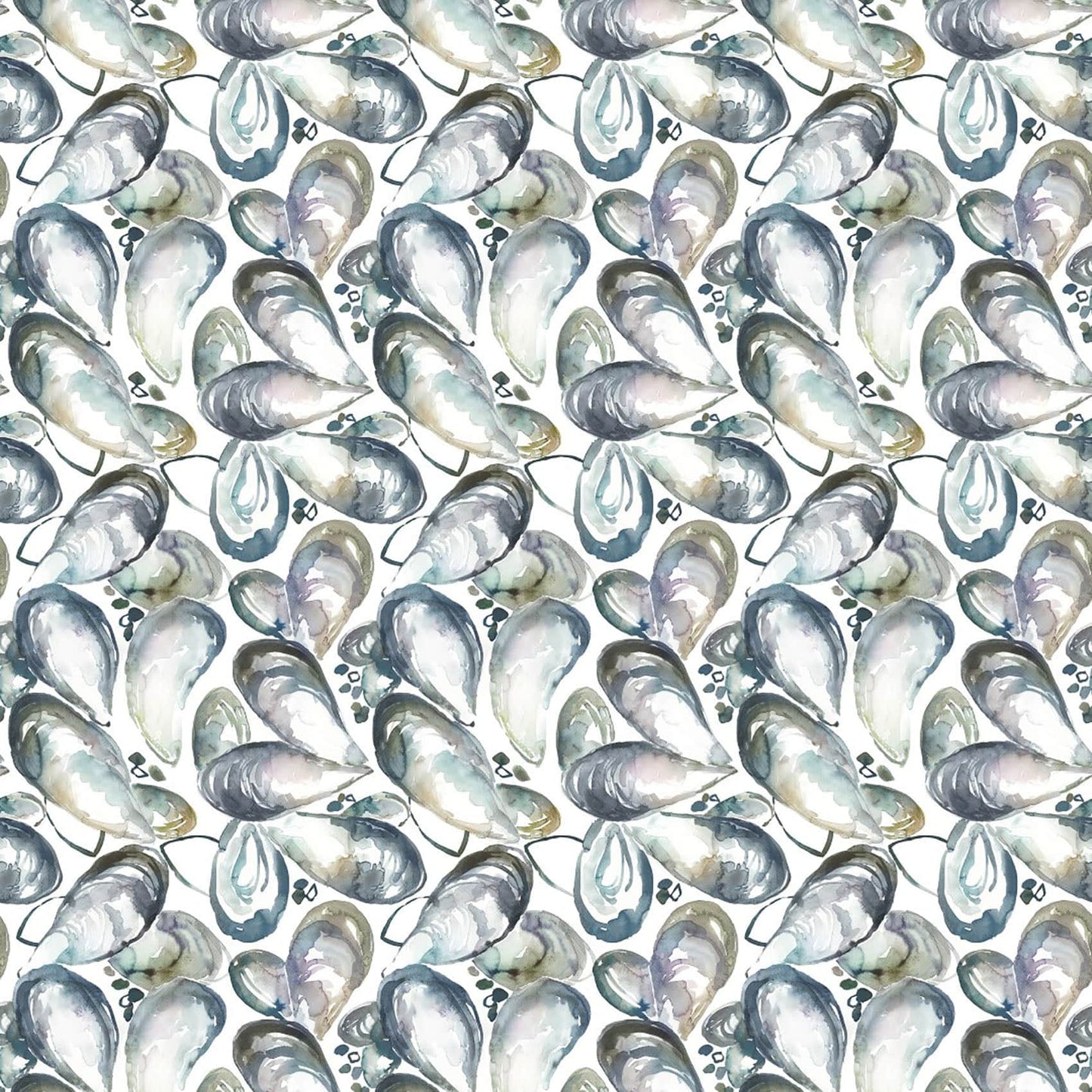 Mussel Shells Fabric