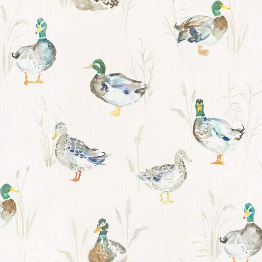 Paddling Ducks Fabric